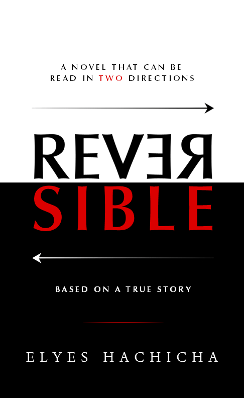 Reversible book cover